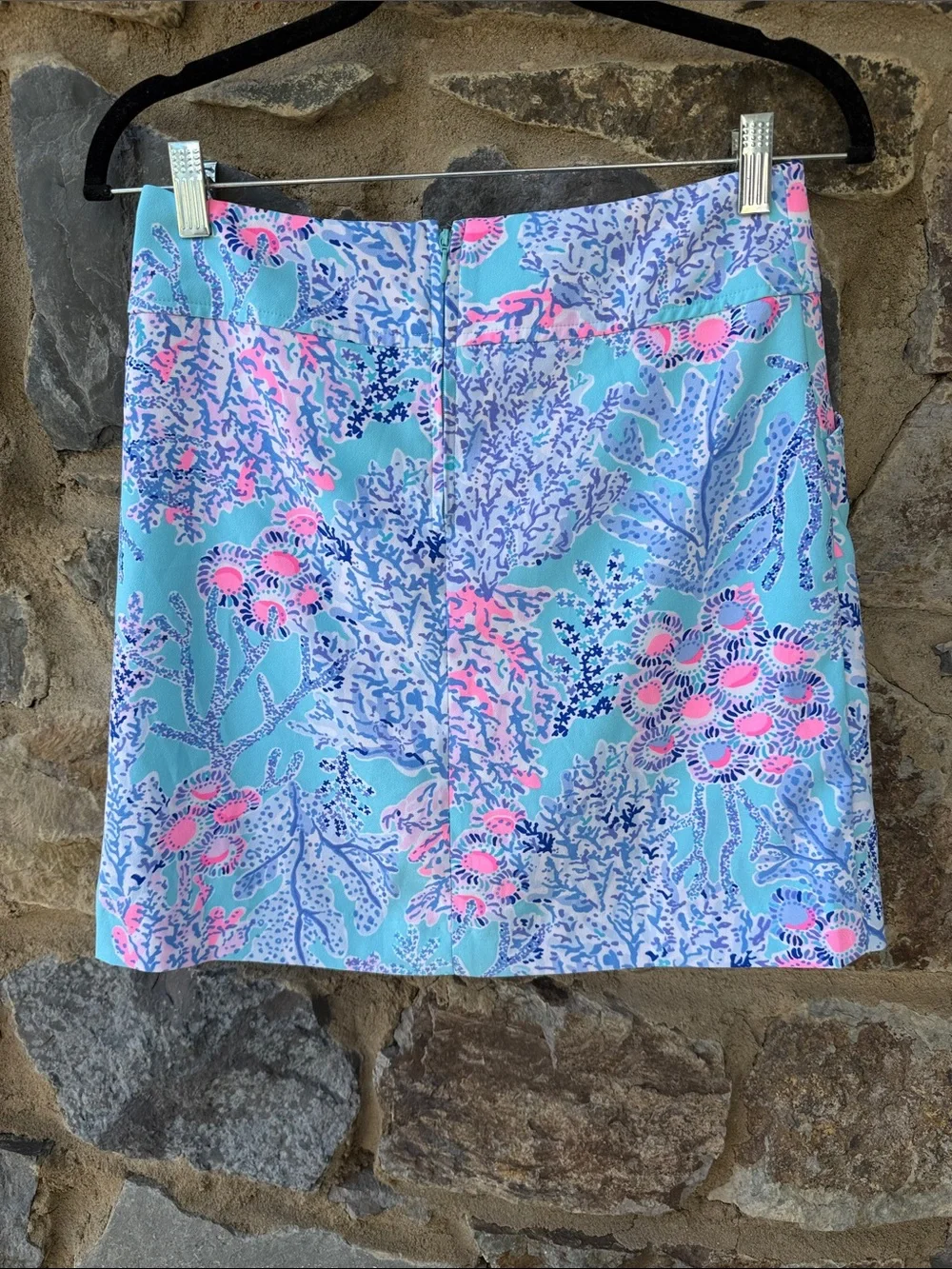 Lilly Pulitzer Jonas Skort Blue Ibiza Now You Sea Me Print Size 2 Golf Tennis
